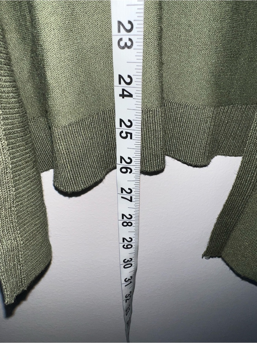 Olive green time and tru cardigan small - Picture 5 of 5